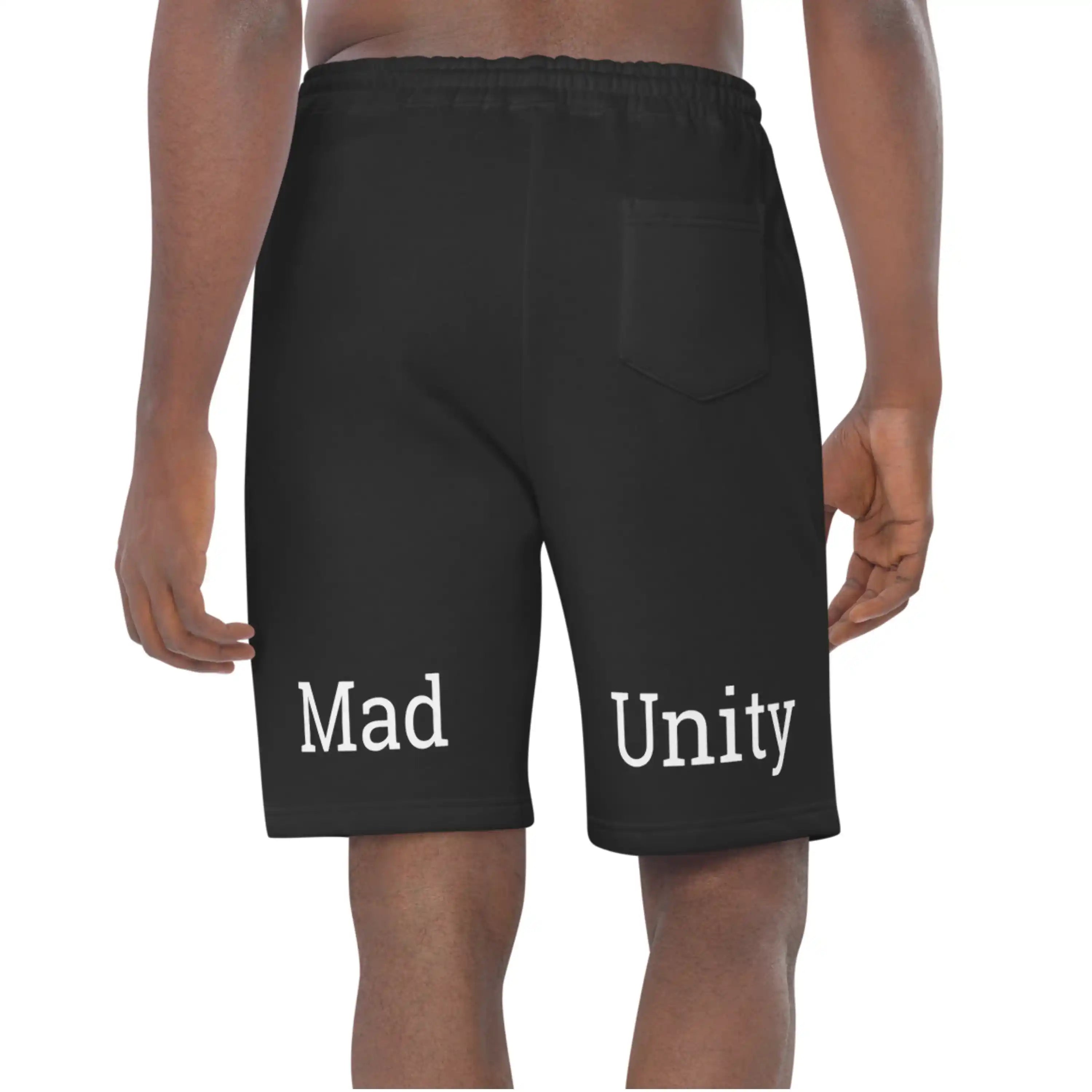 Short en molleton imprimé logo MU