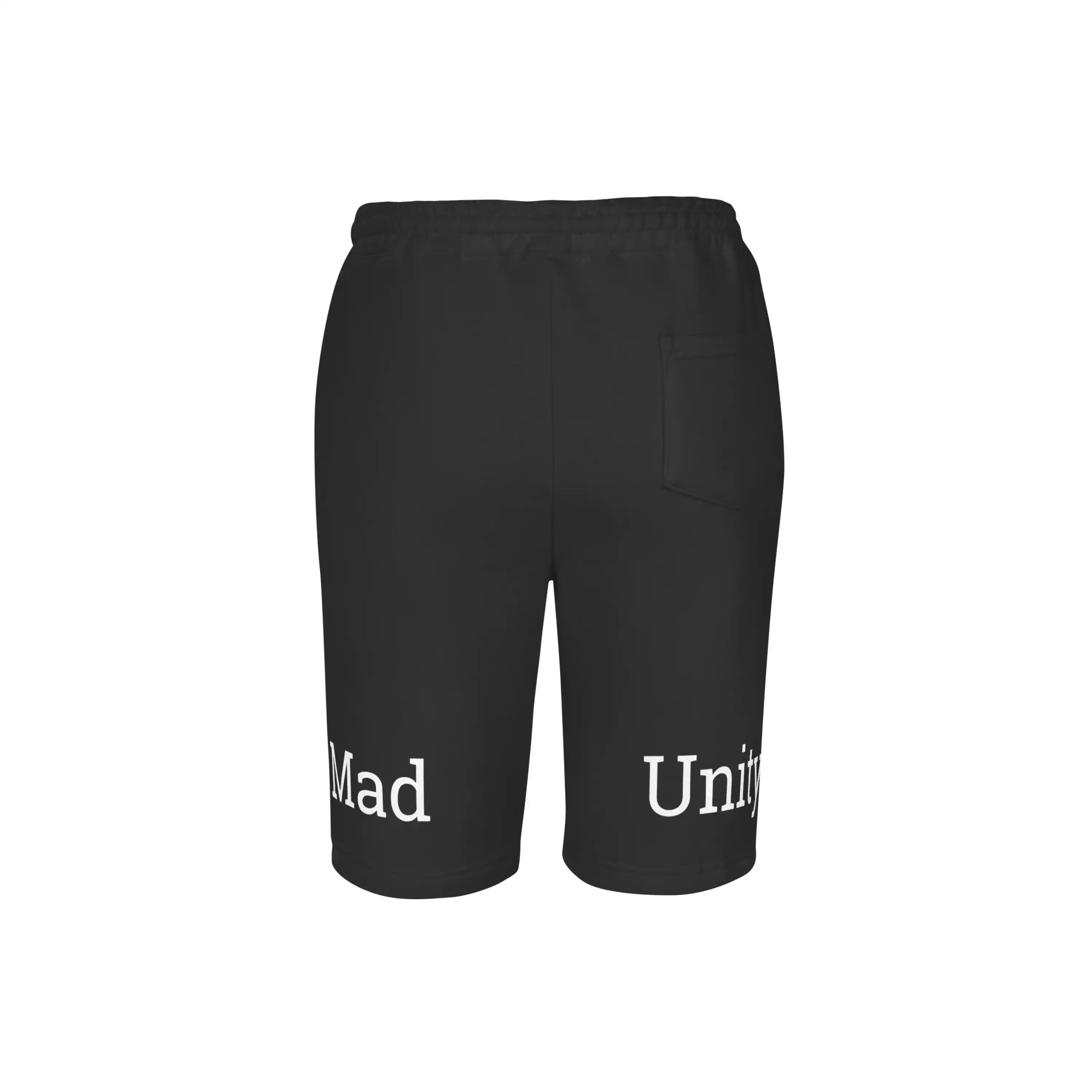 Short en molleton imprimé logo MU