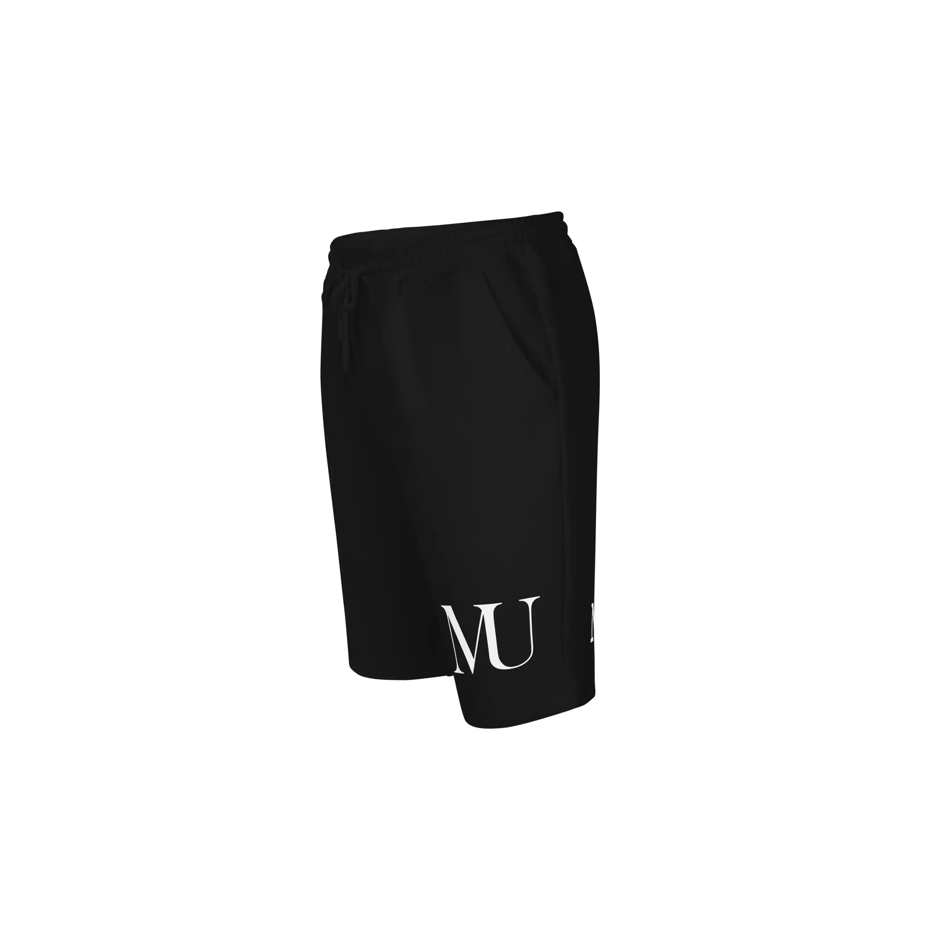 Short en molleton imprimé logo MU